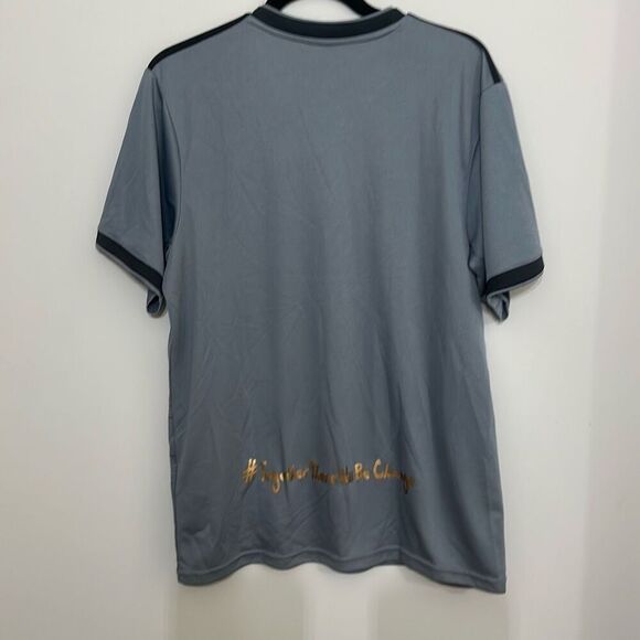 Adidas Gray Aeroready 2019 Los Angeles Football Club‎ Black History Month Jersey - Picture 5 of 8